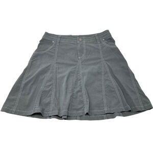 Kuhl Traverse Skirt A-Line Vintage Patina‎ Dye Gray Casual Size 4